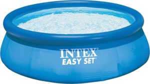 kid intex easy set play pool yard